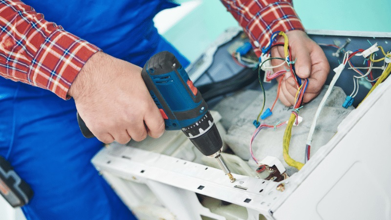 Haymana Gorenje Gorenje çamaşır makinesi kart tamiri – Su almama arızası orijinal parça ile giderildi. - Teknik servis örneği